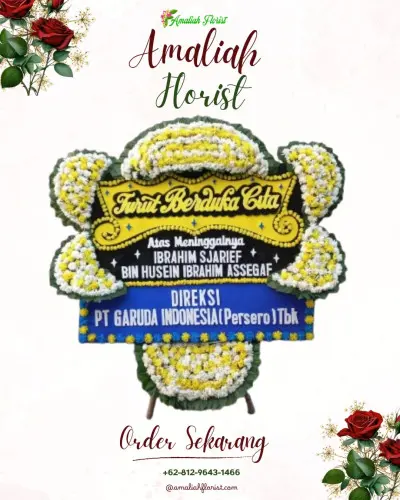 Papan Bunga Duka di Pancasari